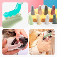 Ultra Soft Silicone Toothbrush Cover Dog Cat Dental Care Cleaning Finger Toothbrush Clean Tool Dog Toothbrush Accessories - Buy online at  Vibe In Cart.