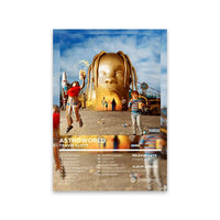 Unframed Retro Rapper Album Cover Canvas Wall Art Print