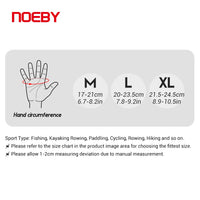 Noeby Fishing Gloves Non-slip Full Finger Outdoor Sun Protection Anti-UV Cycling Running Gloves Men Women Tackle - Buy online at  Vibe In Cart.