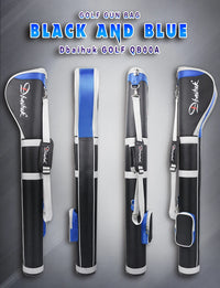 Lightweight Nylon Stand Golf Bag 126x22x13cm for 6-7 Clubs