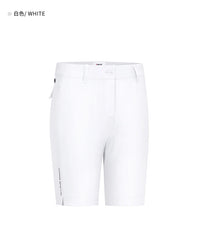 PGM Women Summer Golf Shorts Pants Elastic Waterproof Half Trousers Zip Pocket Ladies Sports Clothing Wear Tennis KUZ129