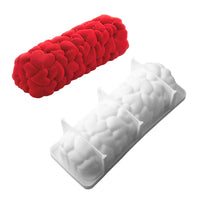 Food Grade Kitchen Bakeware Christmas Long Strip Mousse Cake Moulds Silicone Cake Molds French Mousse Mould Party Pastry Tray - Buy online at  Vibe In Cart.