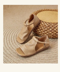 Women's Open-Toe Flat Sandals with Cross Strap & Adjustable Ankle Strap - Summer Casual Lightweight Walking Shoes for Women, Min - Buy online at  Vibe In Cart.