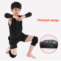 1 Pair Kids Sports Thick Sponge Knee Pads Elbow Sleeves Guard Collision Avoidance Protective Kneepads for Skate Soccer Football - Buy online at  Vibe In Cart.