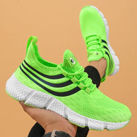 Comfortable Men's Running Shoes Summer Mesh Breathable Lightweight Outdoor Tennis Shoes Fashionable Versatile Balanced Sneakers - Buy online at  Vibe In Cart.