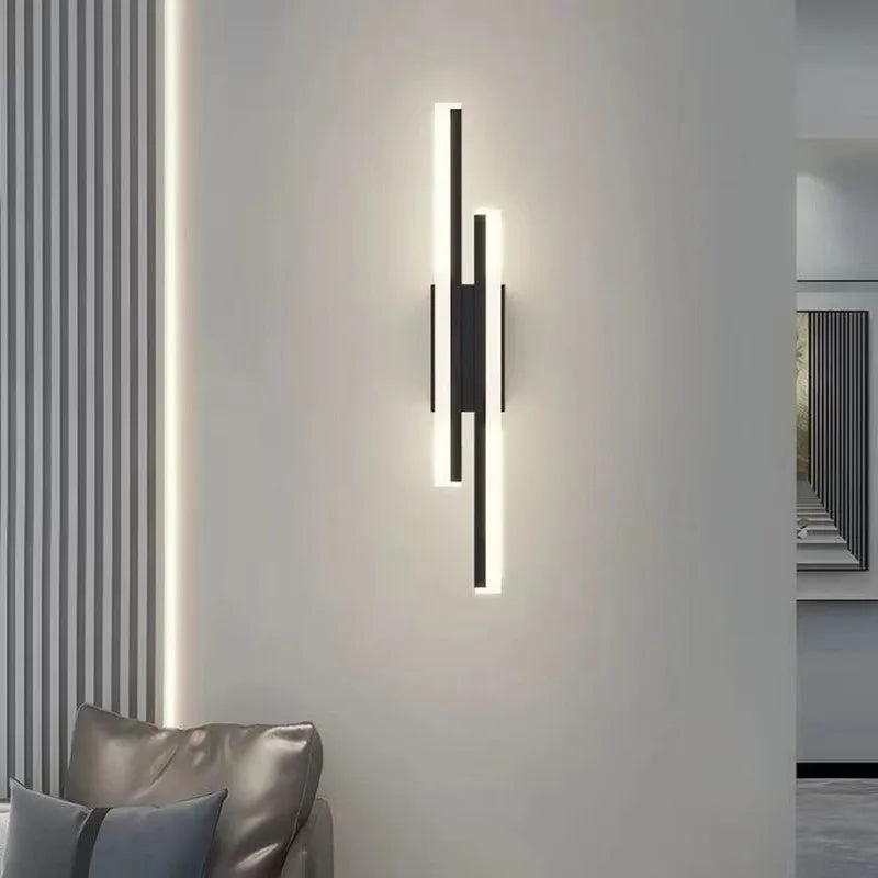LED Bedroom Wall Lamp Wall Sconces Copper Line Pipe Acrylic Lampshade Indoor Lighting for Living Room Corridor Light Fixture - Buy online at  Vibe In Cart.