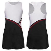 Kids Girls Tennis Golf Sport Sundress Summer Yoga Outdoor Sport Sleeveless Dress for Tennis Golf Badminton Cheerleading Dance