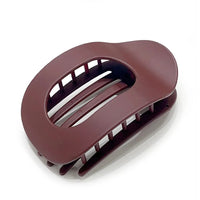 PC Hair Claw Clip for Women New Design Leopard Matte Curved Flat Styling Barrettes Acrylic Lying Down Hair Accessories - Buy online at  Vibe In Cart.