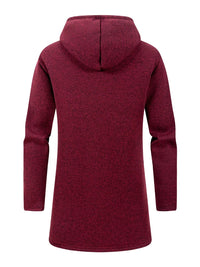 Winter Men's Thickened Hoodies Jacket Outdoor Warm Zipper Long Sleeve Sweatshirts Cardigan Streetwear Solid Color Tops Overcoat - Buy online at  Vibe In Cart.