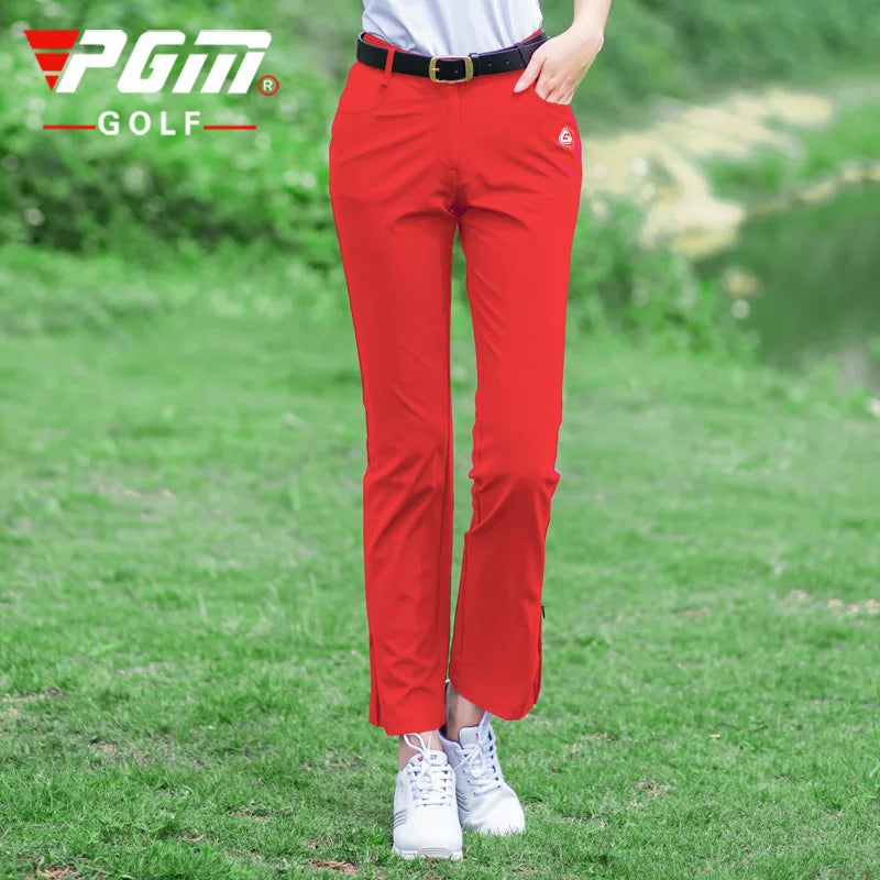 PGM KUZ072 Golf Pants, Women's Pants, Summer Clothing, Slim-fitting Ball Pants, Sports Women's Pants - Buy online at  Vibe In Cart.