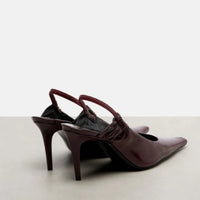 2026Women's Springand SummerPointed StilettoHigh HeelsBaotouCommutingSandals FrenchStyle VersatileRear StrapFashion BanquetShoes - Buy online at  Vibe In Cart.