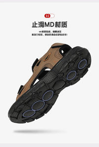 Mens Sports Sandals Outdoor Hiking Waterproof Beach Sports Mens Sandals Summer Open Toe Adjustable Laces - Buy online at  Vibe In Cart.