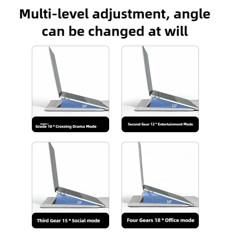 PU Laptop Sleeve Case for 13, 14, 15, and 15.6 Inch Laptops