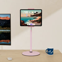 Height Adjustable VESA Portable Monitor Stand for Up to 18-Inch Monitors