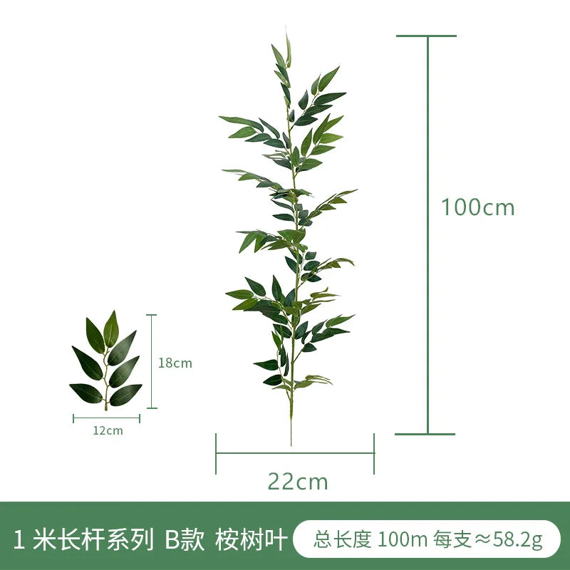 Hanging Plastic Simulation Vine Plant Pendant for Outdoor Use