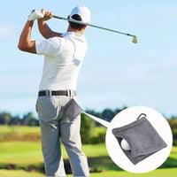 Square Microfiber Golf Ball Cleaning Towel with Carabiner Hook Water Absorption Cleaner Club for Head Wipe Cloth Clean 2025 - Buy online at  Vibe In Cart.