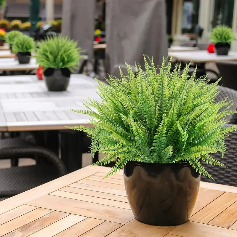 10pcs Artificial Plants Boston Ferns Fake Plants Greenery Artificial Plant Outdoor Indoor Home Garden Spring Summer Decoration - Buy online at  Vibe In Cart.