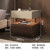 Modern Moroccan Bedside Table with Storage