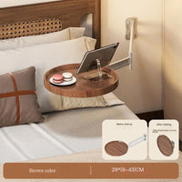 Foldable Wall Mounted Table Bedside Storage Cabinets Multi-Purpose Floating Shelves for Bedroom Living Room Compact Tea Tables - Buy online at  Vibe In Cart.