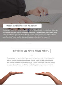 Ergonomic Silicon Gel Non-Slip Mouse Pad with Wrist Rest