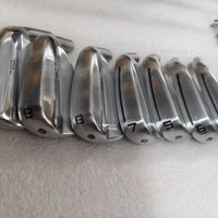 Men's Right Handed Golf Irons Set Silver Steel Shaft Flex R