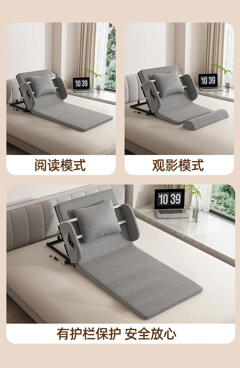 Adjustable Electric Bed Frame with Recliner for Home Use