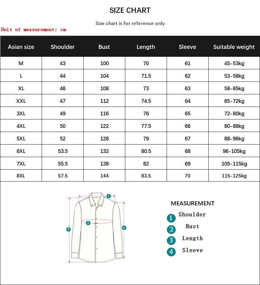 New Plus Size Men Solid Color Business Shirt Fashion Classic Basic Casual Slim White Long Sleeve Shirt Brand Clothes - Buy online at  Vibe In Cart.