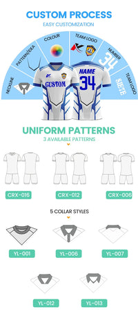 Personalized Sublimation Custom Plus Big Size Soccer Uniforms Football Jerseys Teams Stitched Mens Sets With Embroidered Logo - Buy online at  Vibe In Cart.