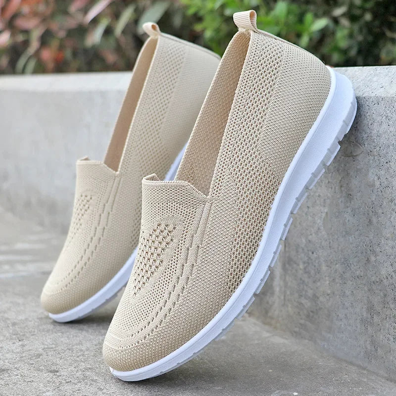 Women's Summer Shoes New Casual Single Ladies Shoes Soft Sole Mom's Flat Shoes 2025 Free Shippiing Shoes - Buy online at  Vibe In Cart.