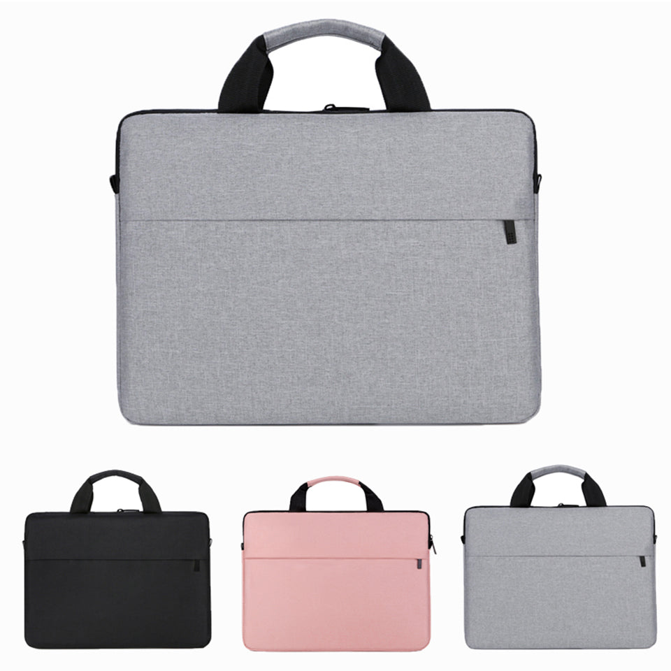 Shock Absorbing Polyester Laptop Bag for Women, 13.3 17 Inch