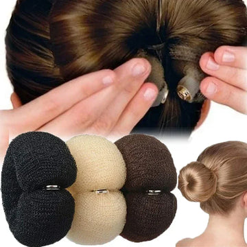 Magic Roll Foam Sponge Easy Big Ring Women Fashion Hair Bun Maker Donut Hair Styling Tools Hairstyle Hair Accessories for Girls - Buy online at  Vibe In Cart.