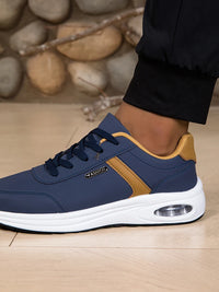 Men's Waterproof Non-Slip Casual Sports Shoes Lace-Up