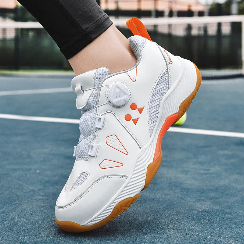 2023 New Men Tennis Shoes Breathable Tennis Sneakers Women Quick Lacing Training Sneakers Big Size 35-46 Badminton Court Shoes - Buy online at  Vibe In Cart.