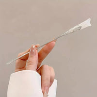 Elegant Chinese Style Hair Clip Tassel Hair Stick Traditional Floral Design Hairstyle Accessory Women Jewelry Hairpin Hairneedle - Buy online at  Vibe In Cart.