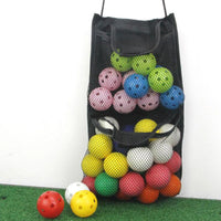 Mesh Storage Pouch for Golf and Tennis Balls with Hook