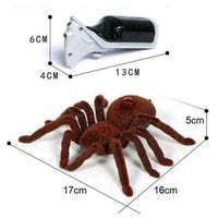Spider Tricky Toys April Fools ' Day Spider Toy Simulation Spider Remote Control Spider Scary Toy