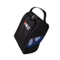 Portable Mini Nylon Golf Shoe Bag with Ball Holder