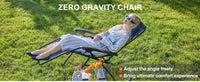 JHK Zero Gravity Set of 2 Portable Recliner Camping Patio Outdoor Garden Lounge Chair with Cup Holder Trays Adjustable Pillow - Buy online at  Vibe In Cart.