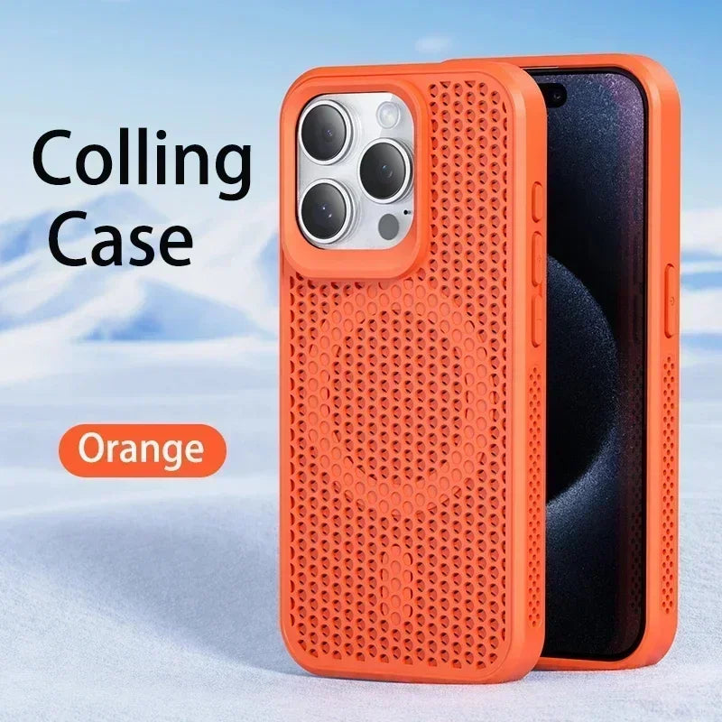 Magnetic Half-Wrapped Plastic Phone Case with Anti-Scratch Protection