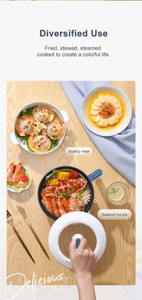 Electric Rice Cooker Multicooker Multifunction Pot Mini Hotpot Pan Soup Home Appliances for The Kitchen Pots Offers 1-2 People - Buy online at  Vibe In Cart.