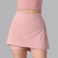 Women's 2-in-1 Anti-Sheer Sports Skort – Running Workout Tennis Badminton Pilates Yoga Shorts Skirt for Spring Summer Activewear - Buy online at  Vibe In Cart.