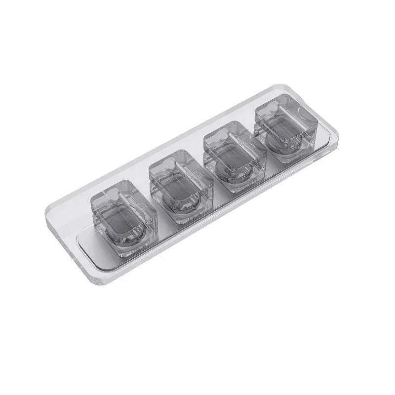 Adjustable Magnetic Plastic Cable Organizer for Under Desk