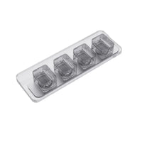 Adjustable Magnetic Plastic Cable Organizer for Under Desk