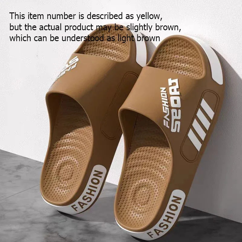 Home Sandal Anti-Slip Indoor Casual Bathroom Shower Flip Flops EVA Slippers Men Women Outdoor Soft Thick Bottom Couple Summer - Buy online at  Vibe In Cart.