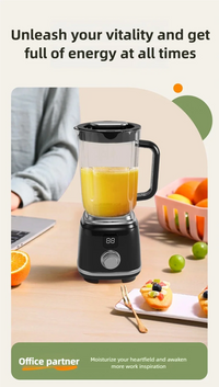Multifunctional Electric Juicer with 10 Blades and 3000mAh Battery