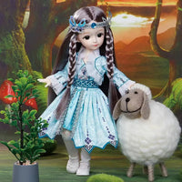 BJD Doll and Clothes Multiple Removable Joints 30cm 1/6 3D Eyes Doll Girl  Dress Up Birthday Gift Toy - Buy online at  Vibe In Cart.