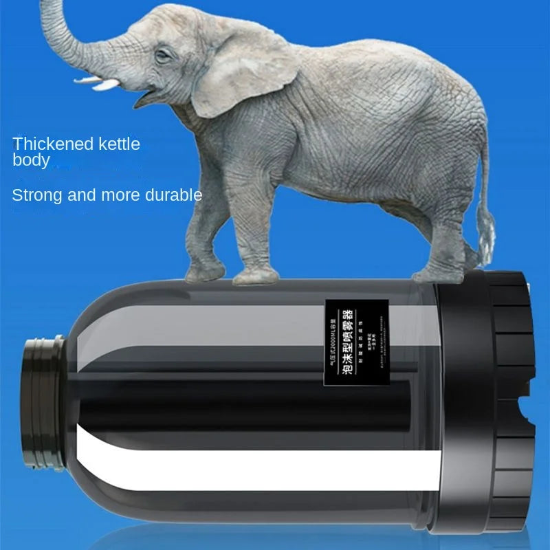 2L Hand Pump Foam Sprayer with 3 Types of Nozzle Hand Pneumatic Foam Cannon Snow Foam Car Wash Spray Bottle Car Window Cleaning - Buy online at  Vibe In Cart.