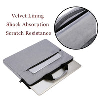 Shock Absorbing Polyester Laptop Bag for Women, 13.3 17 Inch