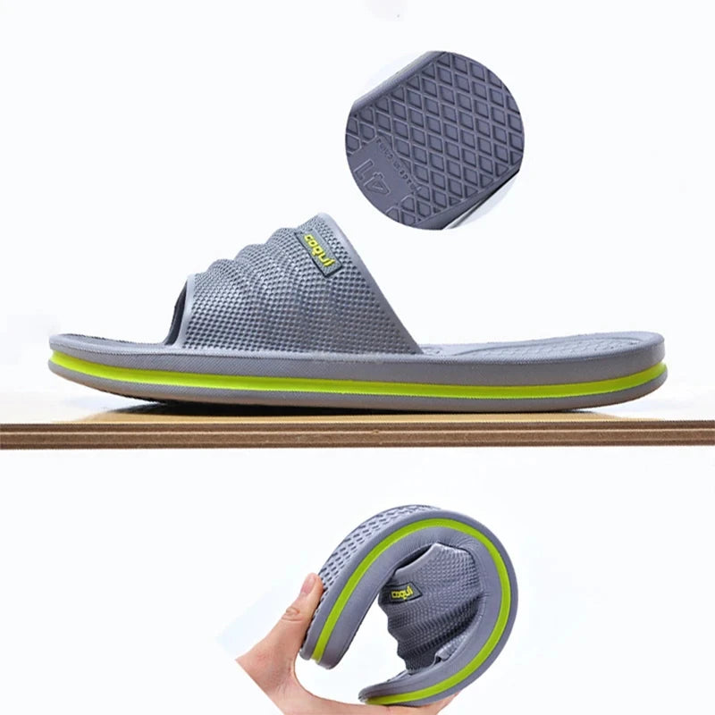 Pmoiste Soft EVA Bathroom Slippers Men Comfortable Designer Light Living Room Shoes Slip-on Not Slip House High-quality Indoor - Buy online at  Vibe In Cart.