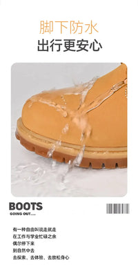 Mens Walking Shoes Fashion Outdoor Sports Leisure High Top BootsBoots Men High Top Boots High Quality Women Leather Shoes - Buy online at  Vibe In Cart.